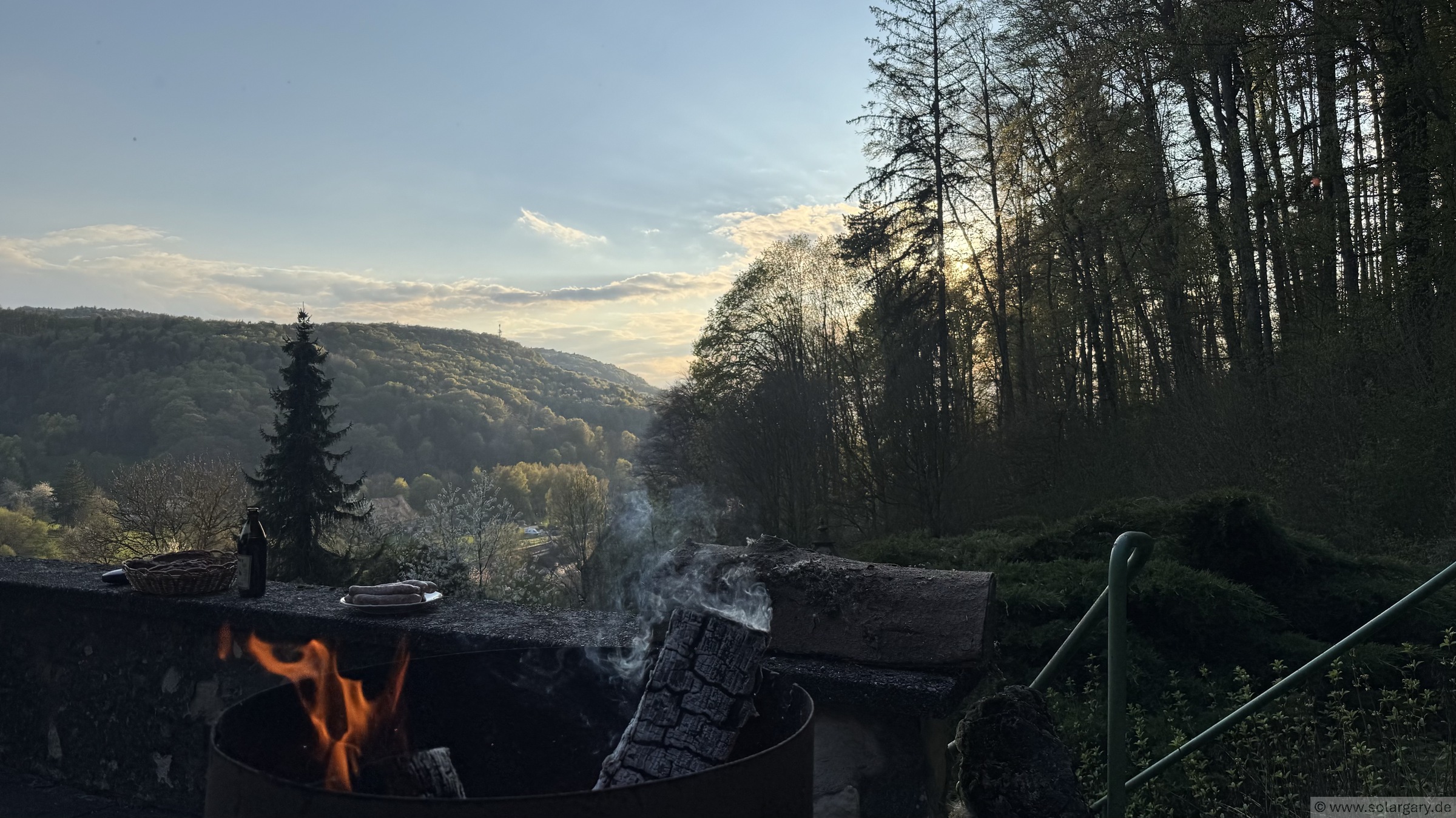 Ausblick von der Hütte
